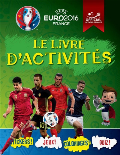 UEFA Euro 2016 France : le livre d'activités