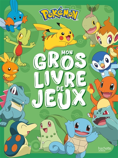 Pokémon : mon gros livre de jeux