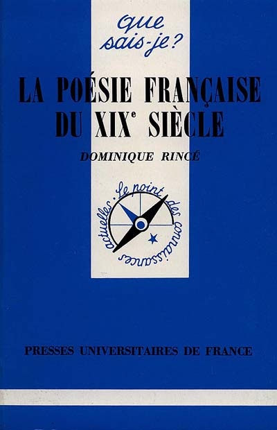 La Poésie française du 19e siècle