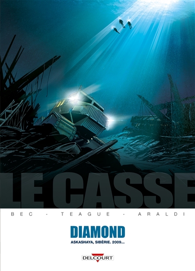 Le casse. Diamond : Askashaya, Sibérie, 2009...