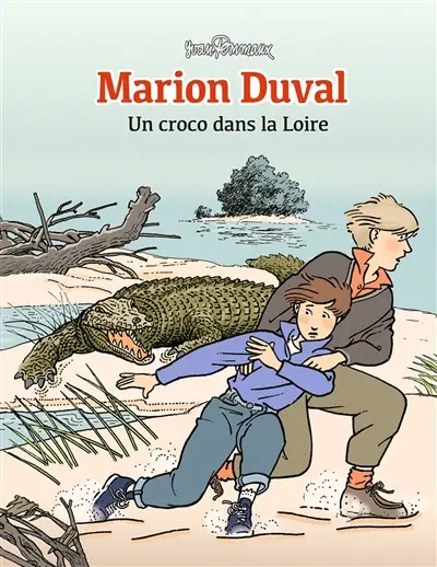 Marion Duval. Un croco dans la Loire
