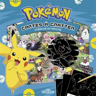 Pokémon : cartes à gratter : cherche-et-trouve