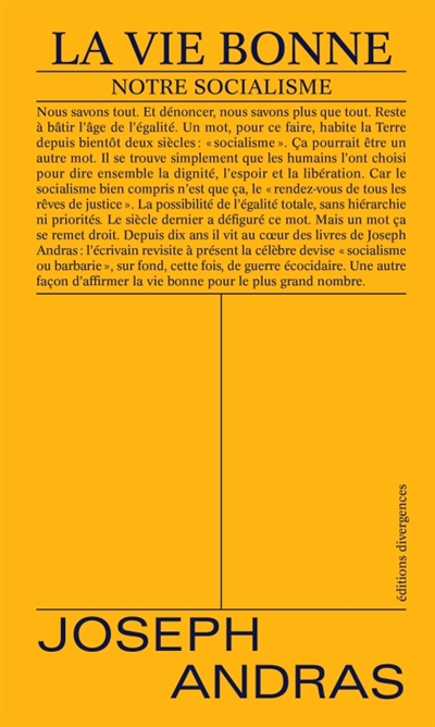 La vie bonne : notre...
