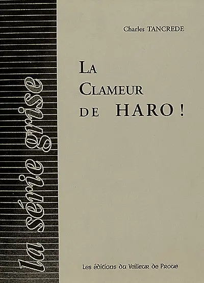 La clameur de haro