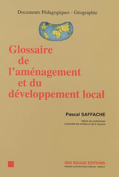 Glossaire de l'aménagement et du développement local