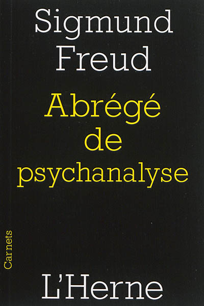 Abrégé de psychanalyse (1938)