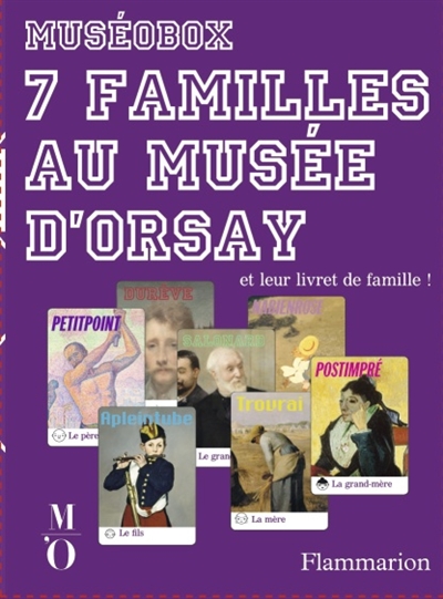 7 familles au Musée d'Orsay : et leur livret de famille !