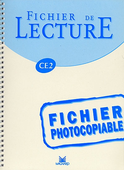 Fichier de lecture CE2 : fichier photocopiable