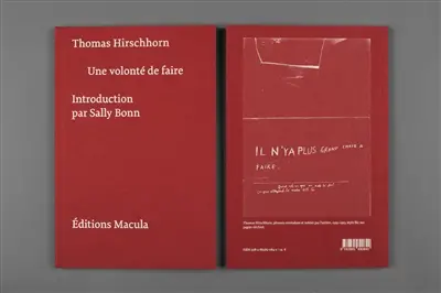 Une volonté de faire