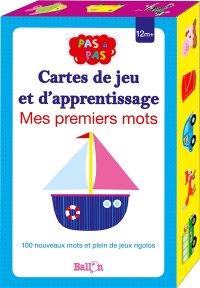 Mes premiers mots : cartes de jeu et d'apprentissage