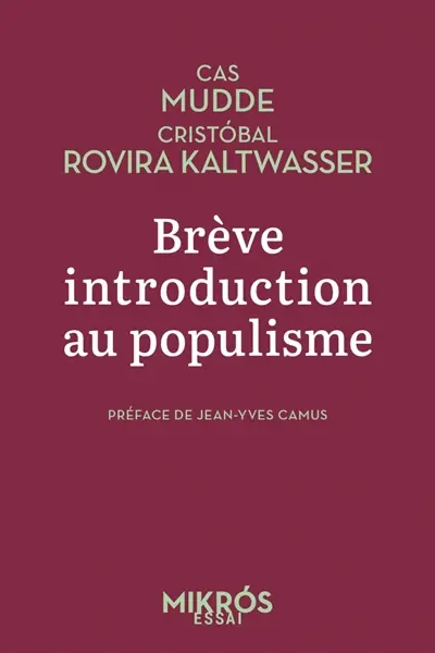 Brève introduction au populisme
