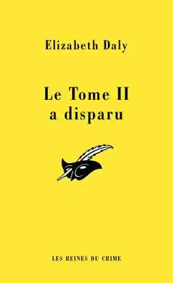Le tome 2 a disparu