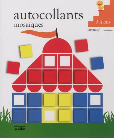 Autocollants mosaïques : 3-4 ans, progressif