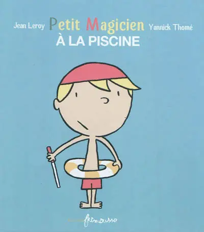 Petit magicien à la piscine
