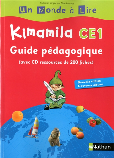 Kimamila CE1 : guide pédagogique, avec CD ressources de 200 fiches