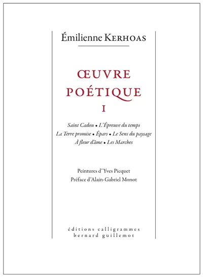 Oeuvre poétique. Vol. 1