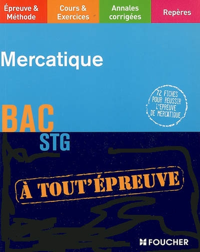 Mercatique, bac STG