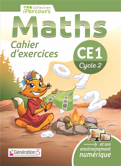 Maths CE1, cycle 2 : cahier d'exercices