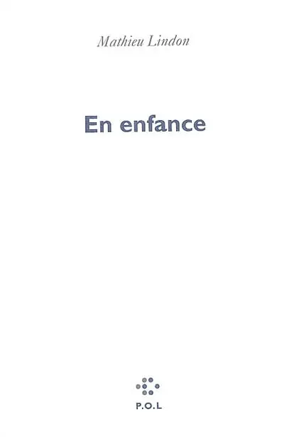 En enfance