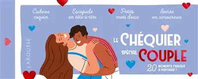Chéquier Saint-Valentin spécial couple