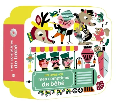 Comptines pour bébé : un livre-CD