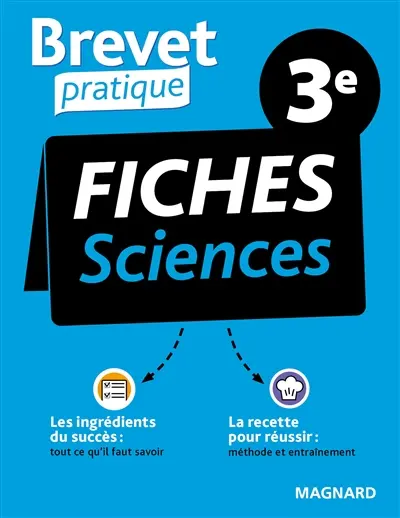 Fiches sciences 3e