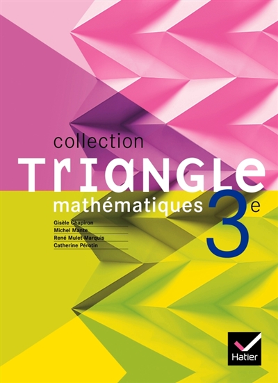 Mathématiques 3e : livre de l'élève : programme 2007
