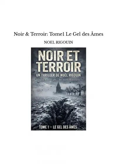 Noir & Terroir : Tome1 Le Gel des Ames