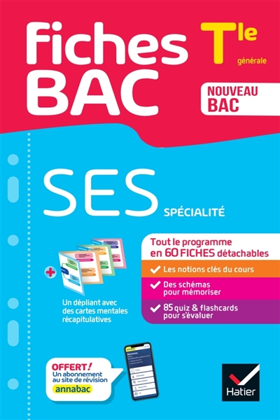 SES spécialité, terminale...
