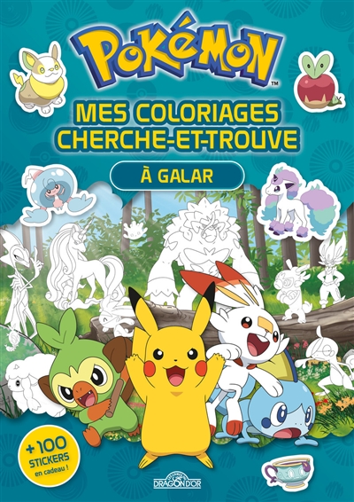 Cherche et trouve : Pokémon : à la découverte de Paldéa