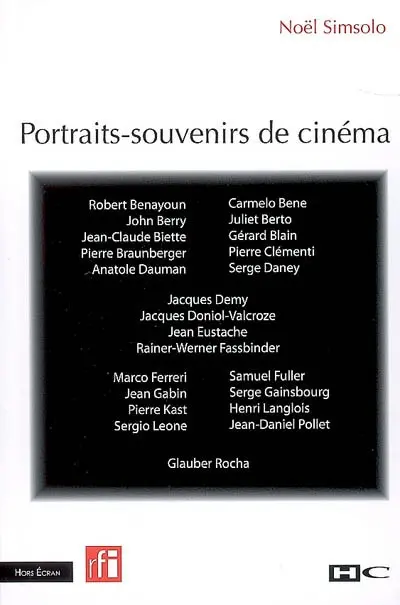 Portraits-souvenirs de cinéma