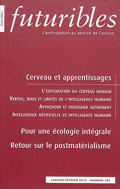 Futuribles, n° 428. Cerveau et apprentissages