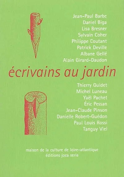 Ecrivains au jardin