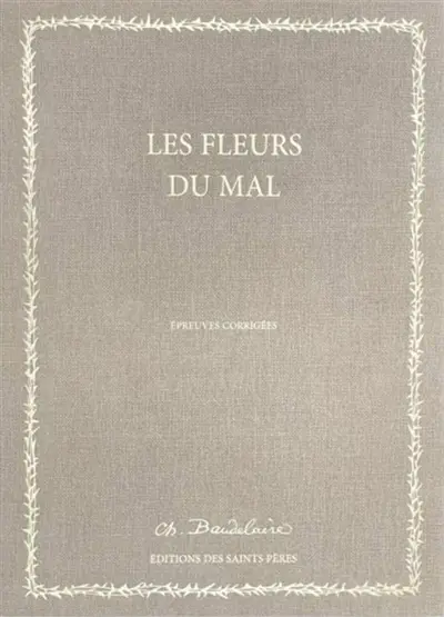 Les fleurs du mal