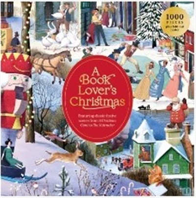 A Book Lover´s Christmas : A 1000 piece Jigsaw Puzzle