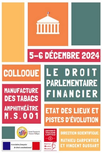 Le droit parlementaire...