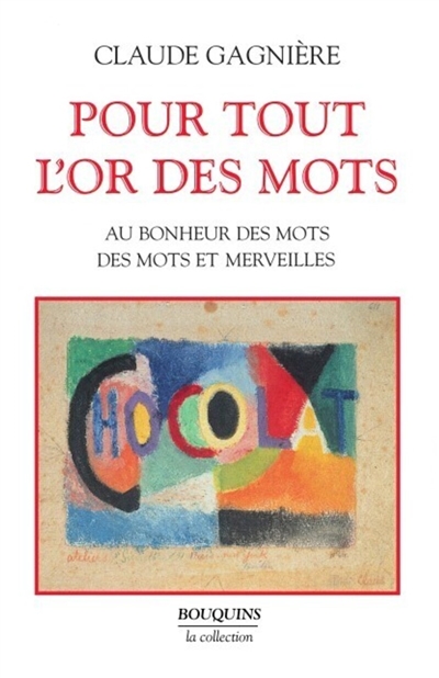 Pour tout l'or des mots