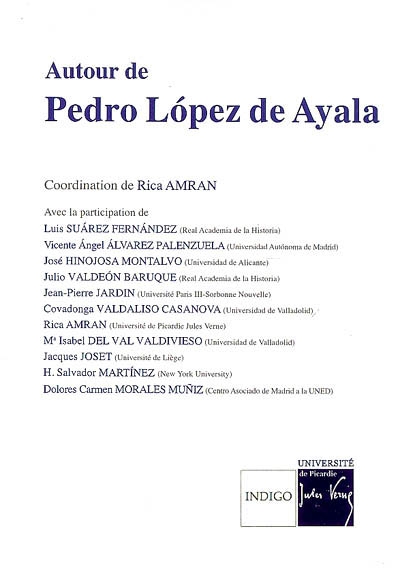 Autour de Pedro Lopez de Ayala