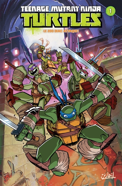 Teenage mutant ninja Turtles. Vol. 1. Le zoo-diac attaque !