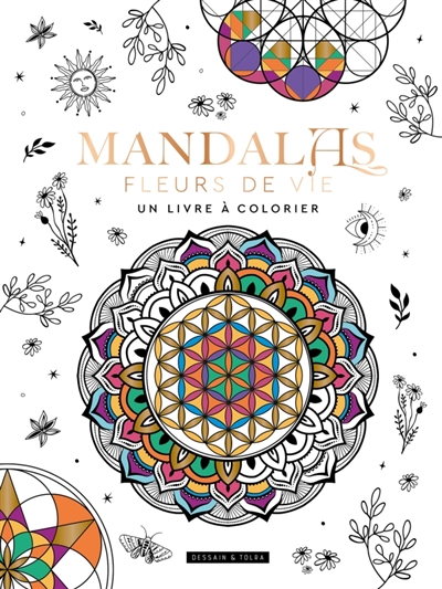 Mandalas fleurs de vie, un...