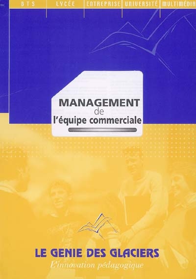 Management de l'équipe commerciale : pochette de l'élève