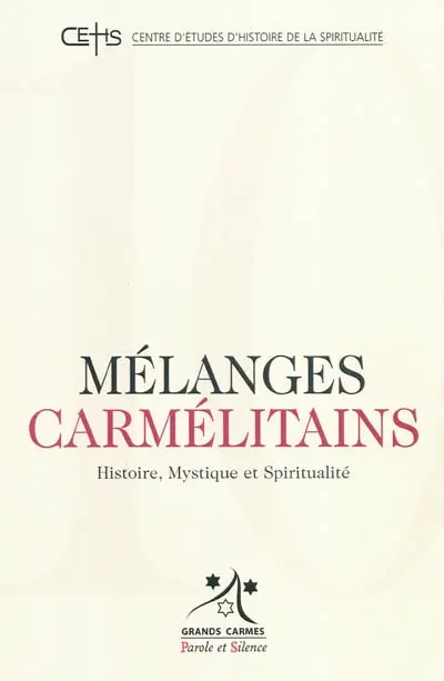 Mélanges carmélitains, n° 10