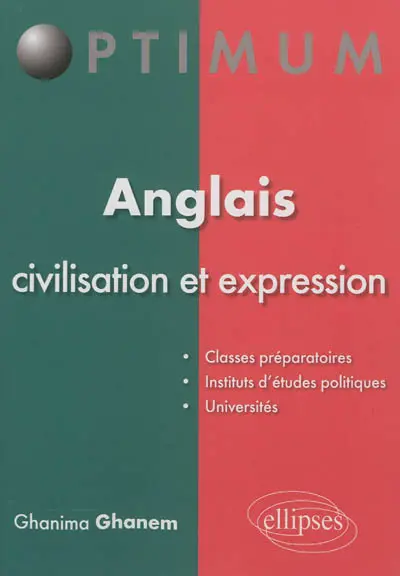 Anglais : civilisation et expression