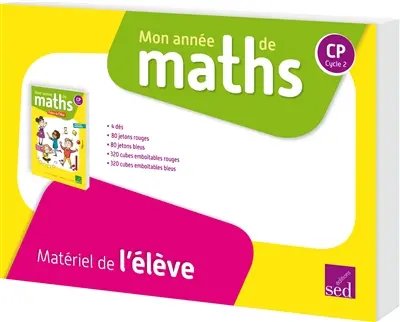 Mon année de maths CP : matériel de l'élèves (pour 8 élèves)