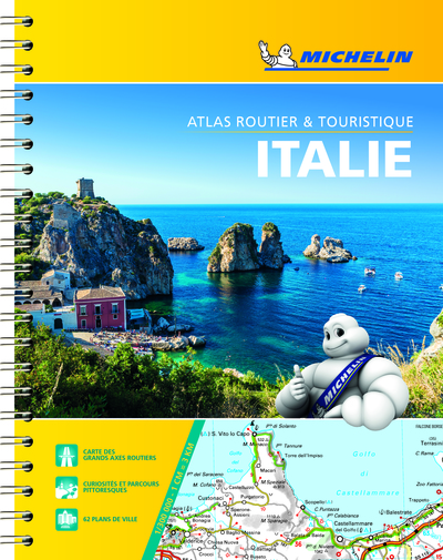 Italie : 1:300.000 : atlas routier et touristique. Italia : 1:300.000 : atlante stradale e turistico. Italia : 1:300.000 : tourist and motoring atlas