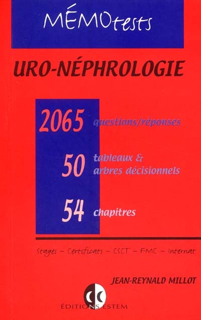 Uro-néphrologie : tout le programme de l'internat en questions-réponses