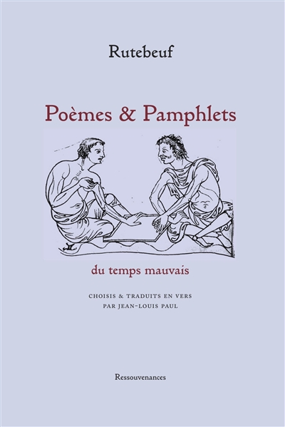 Poèmes et pamphlets du temps mauvais