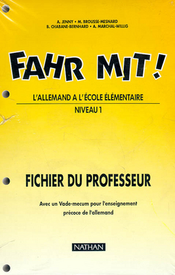 Fahr mit ! L'allemand à l'école élémentaire