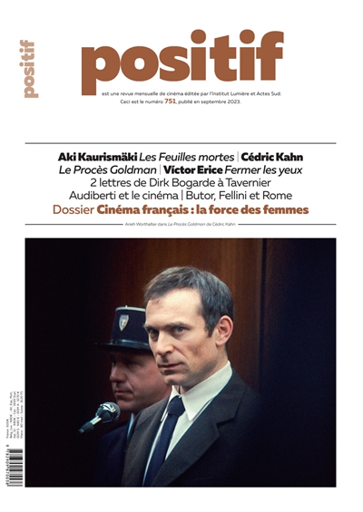 couverture du livre Positif, n° 751. Cinéma français : la force des femmes