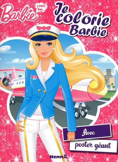 Je colorie Barbie